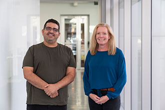 Dr Samir Taoudi and Dr Alison Farley