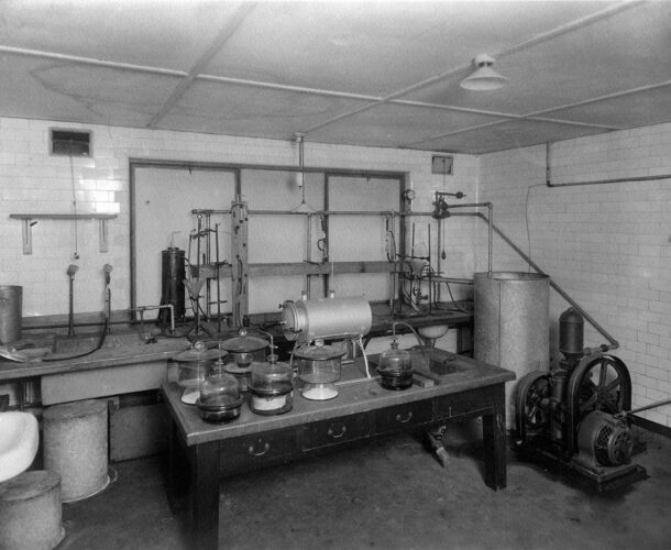The institute’s pump room.